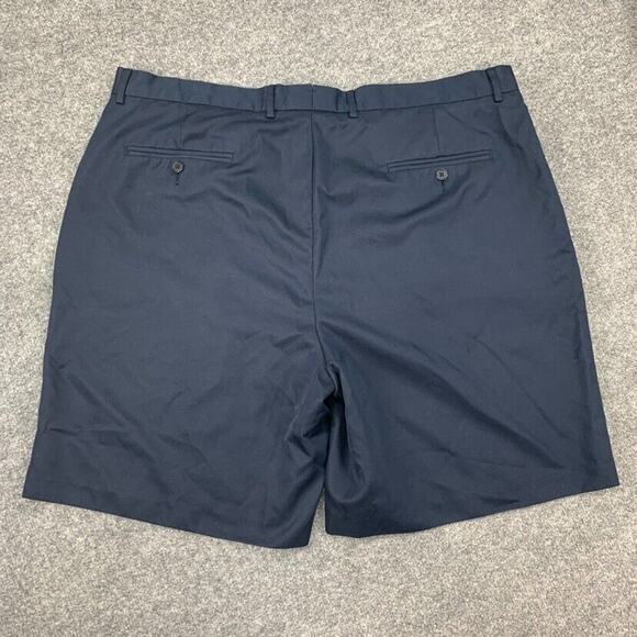 Daniel Cremieux Shorts Mens 42 Navy Signature Collection Flat Front Dress Golf - Picture 8 of 10